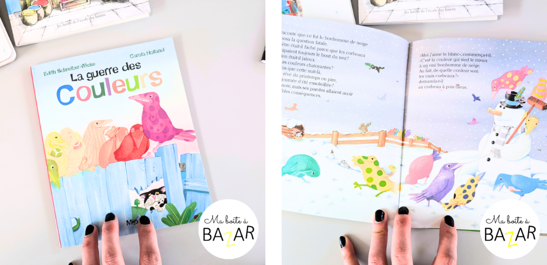Livres jeunesse pour apprendre les couleurs en maternelle